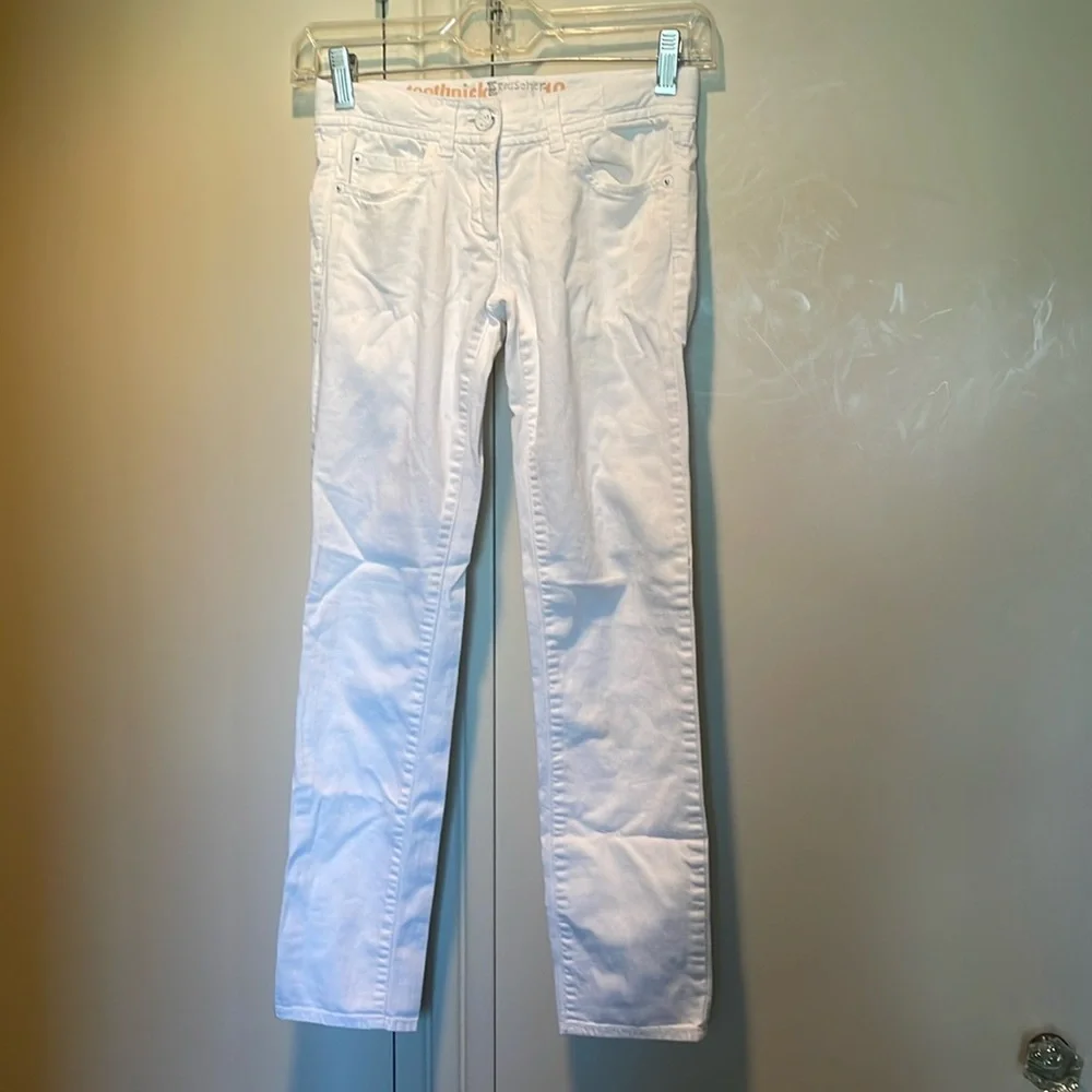 Crewcuts Kids White Toothpick Jean